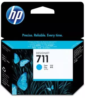 hp-711-cyan-cartouche-dencre-originale-cz130a HP 711 Cyan Cartouche d'encre originale - CZ130A