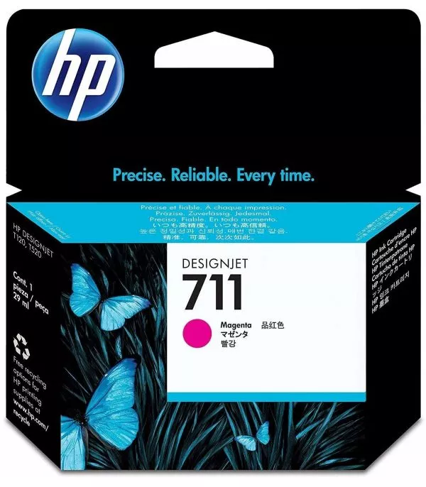hp-711-magenta-cartouche-dencre-originale-cz131a HP 711 Magenta Cartouche d'encre originale - CZ131A