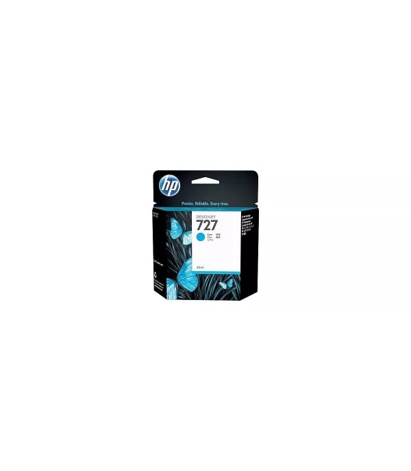 HP 727 Cyan Cartouche d'encre originale - F9J76A