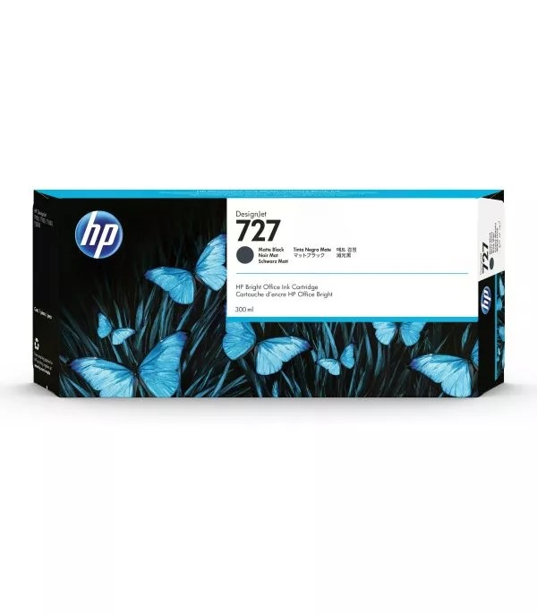 hp-727-noir-mat-cartouche-dencre-originale-c1q12a HP 727 noir mat Cartouche d'encre originale - C1Q12A