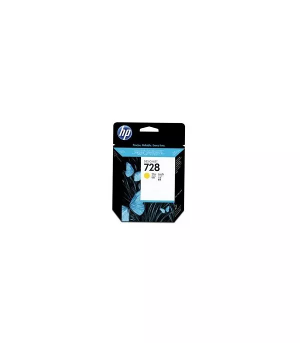 HP 728 jaune Cartouche d'encre originale - F9K15A