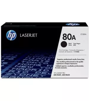 HP 80A Noir Toner Laser original - CF280A