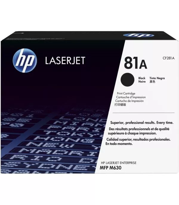 hp-81a-noir-toner-original-cf281a HP 81A Noir Toner Laser original - CF281A