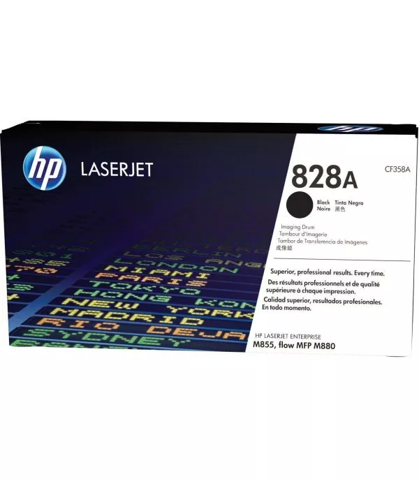 HP 828A Noir Toner laser original - CF358A