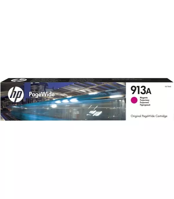 HP 913A Magenta Cartouche d'encre originale - F6T78AE