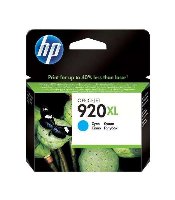 hp-920xl-cyan-cartouche-dencre-originale-cd972ae HP 920XL Cyan Cartouche d'encre originale - CD972AE