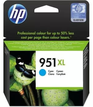 hp-951xl-cyan-cartouche-dencre-originale-cn046ae HP 951XL Cyan Cartouche d'encre originale - CN046AE