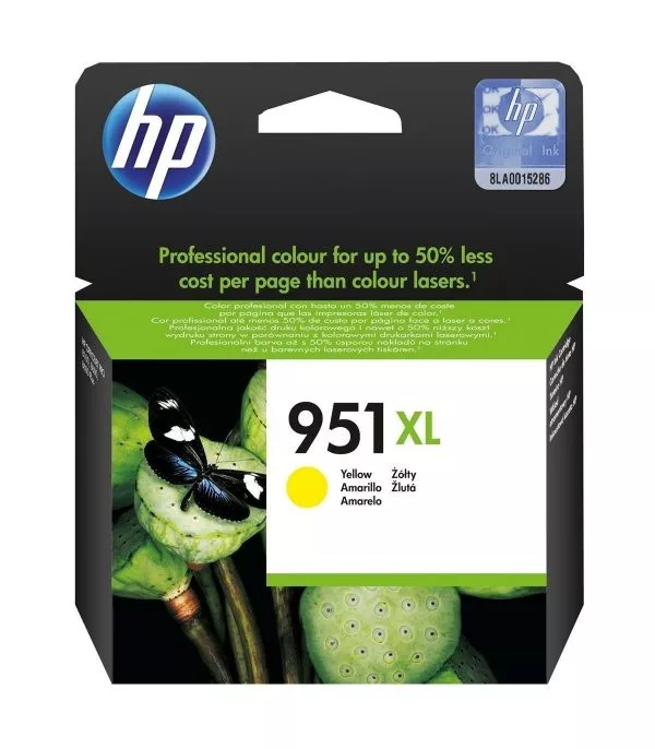 hp-951xl-jaune-cartouche-dencre-originale-cn048ae HP 951XL jaune Cartouche d'encre originale - CN048AE