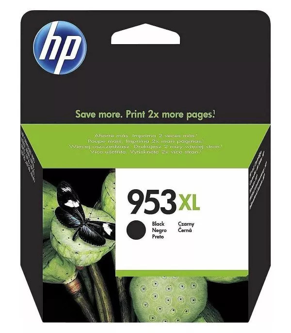 HP 953XL noir (pigmenté) Cartouche d'encre originale - L0S70AE
