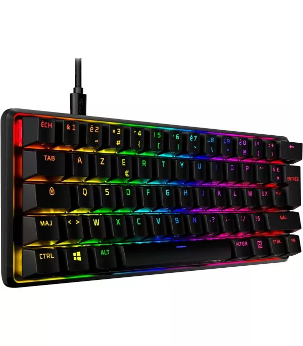 HP HyperX Alloy Origins 60 - Clavier mécanique gaming - HX rouge (6P6K8AA)