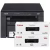 Imprimante A4 Multifonction Laser Monochrome Canon i-SENSYS MF3010 +2 Toner 725 (5252B034AA)
