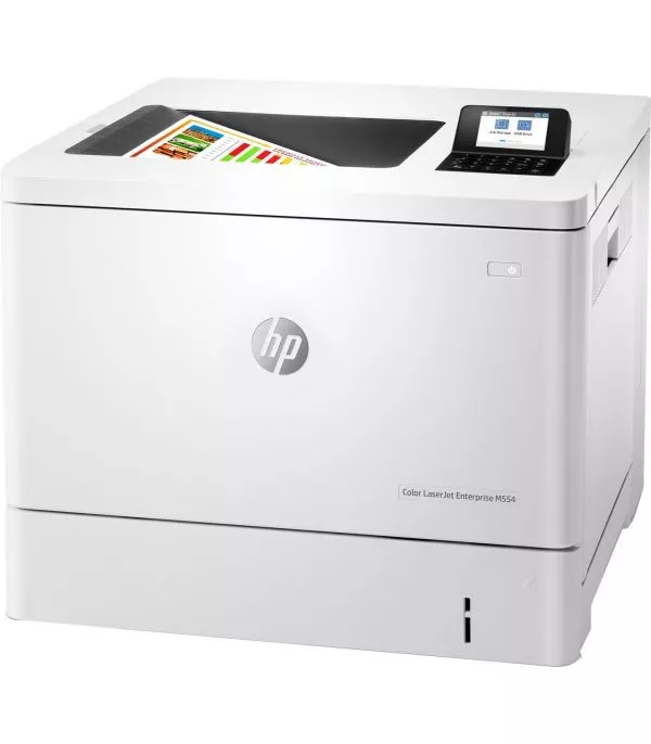 Imprimante Laser Couleur HP LaserJet Enterprise M554dn - 7ZU81A