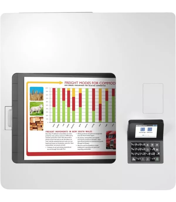 Imprimante Laser Couleur HP LaserJet Enterprise M554dn - 7ZU81A