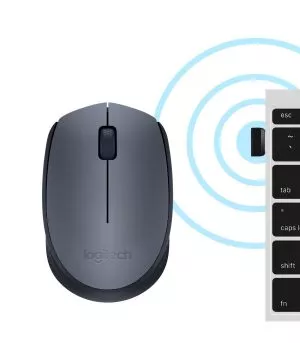 Logitech M170 Wireless Mouse (Gris) (910-004642)