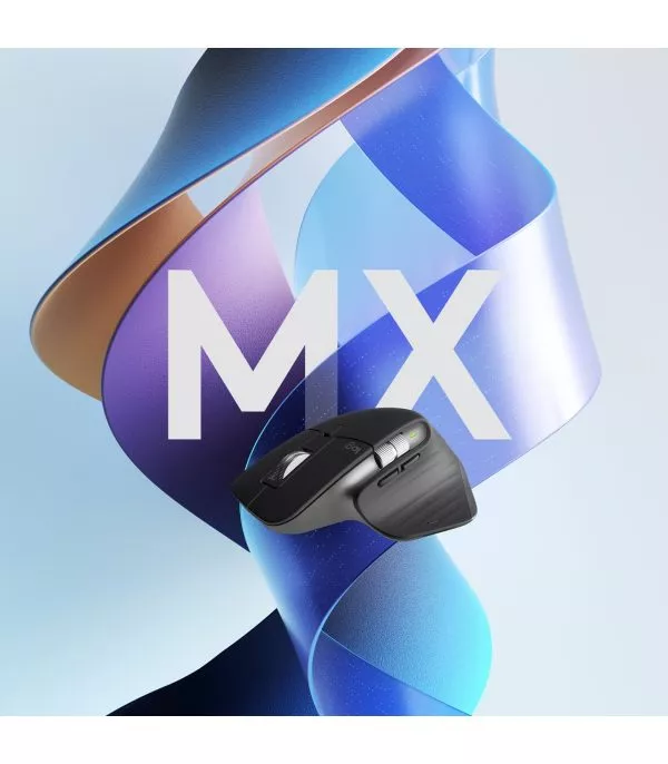 Logitech MX Master 3S souris Droitier RF sans fil + Bluetooth (910-006560)