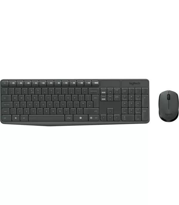 Logitech MK235 Clavier Souris Sans Fil AZERTY - 920-007907
