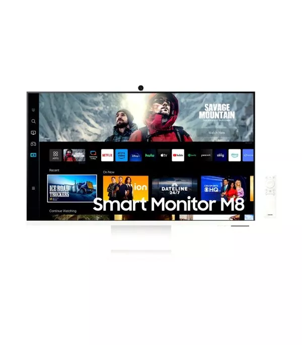 Moniteur Samsung 32" 4K UHD Smart – 60 Hz – HDMI/USB-C (LS32FM700UUXEN)