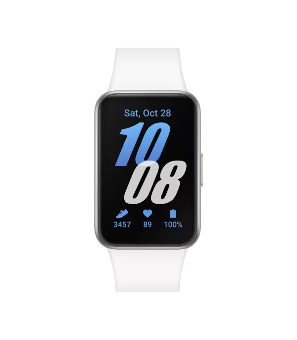Montre connectée Samsung Galaxy Fit3 - Blanc (SM-R390NZSAMEA)
