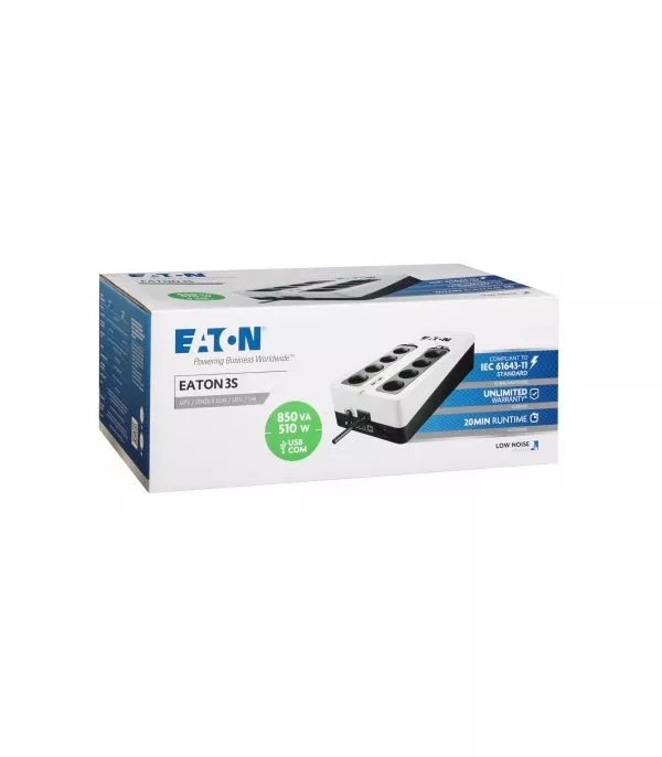 Onduleur Eaton 3S 850 FR - Off-line UPS - 850VA - 3S850F