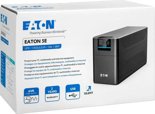 Onduleur Line-interactive Eaton 5E Gen2 5E700UI USB - 360 W / 700 VA - 4 prises C13
