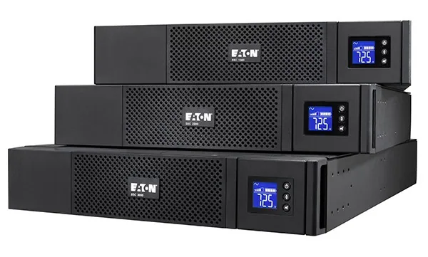 Onduleur Line-interactive Eaton 5SC 5SC3000IRT - 2700 W / 3000 VA - 8 prises C13 / 1 prise C19 - Rack 2U