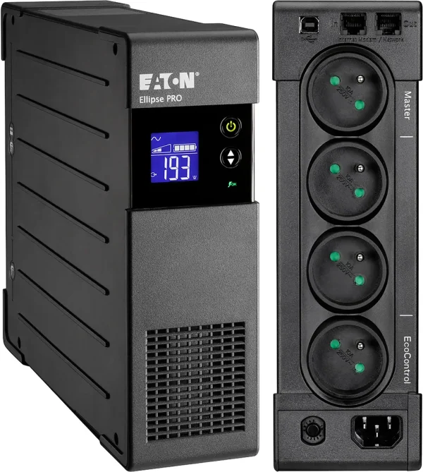 Onduleur Line-interactive Eaton Ellipse PRO ELP650FR - 400 W / 650 VA - 4 prises FR Onduleur Line-interactive Eaton Ellipse PRO ELP650FR - 400 W / 650 VA - 4 prises FR