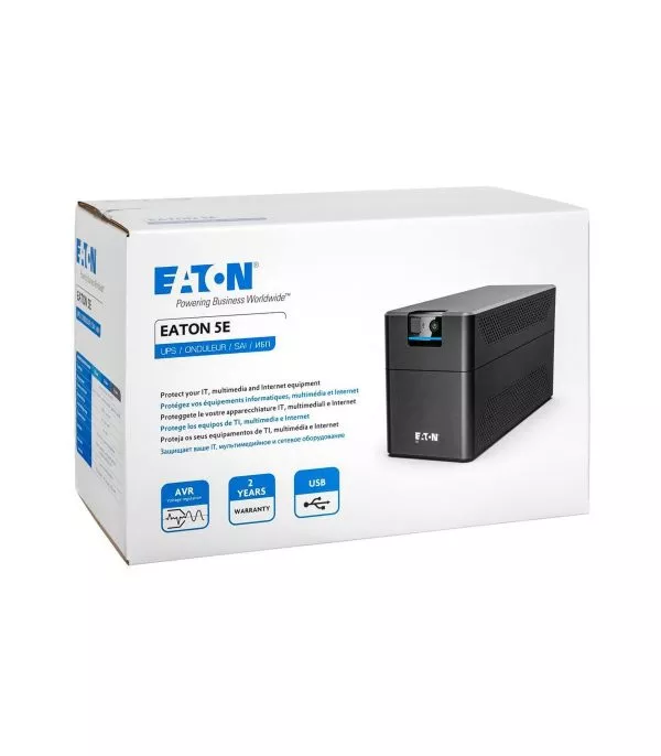 onduleur-lineinteractive-eaton-5e-gen2-usb-660-w-1200-va-6-prises-c13-5e1200ui-3 Onduleur Line-interactive Eaton 5E Gen2 USB - 660 W / 1200 VA - 6 prises C13 (5E1200UI)