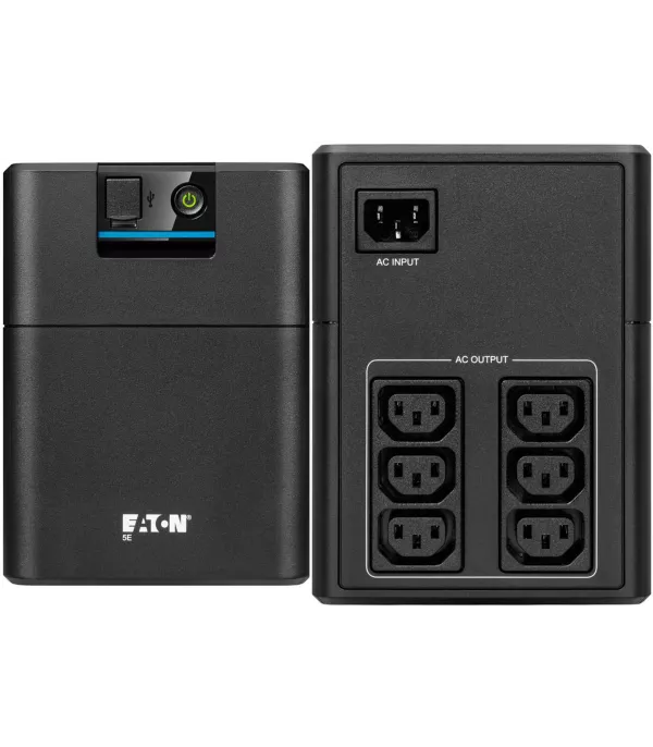 onduleur-lineinteractive-eaton-5e-gen2-usb-660-w-1200-va-6-prises-c13-5e1200ui Onduleur Line-interactive Eaton 5E Gen2 USB - 660 W / 1200 VA - 6 prises C13 (5E1200UI)