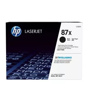 HP 87X Noir Toner Laser original - CF287X