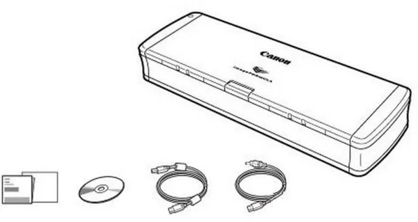 Scanner de documents portable Canon imageFORMULA P-215II (9705B003)