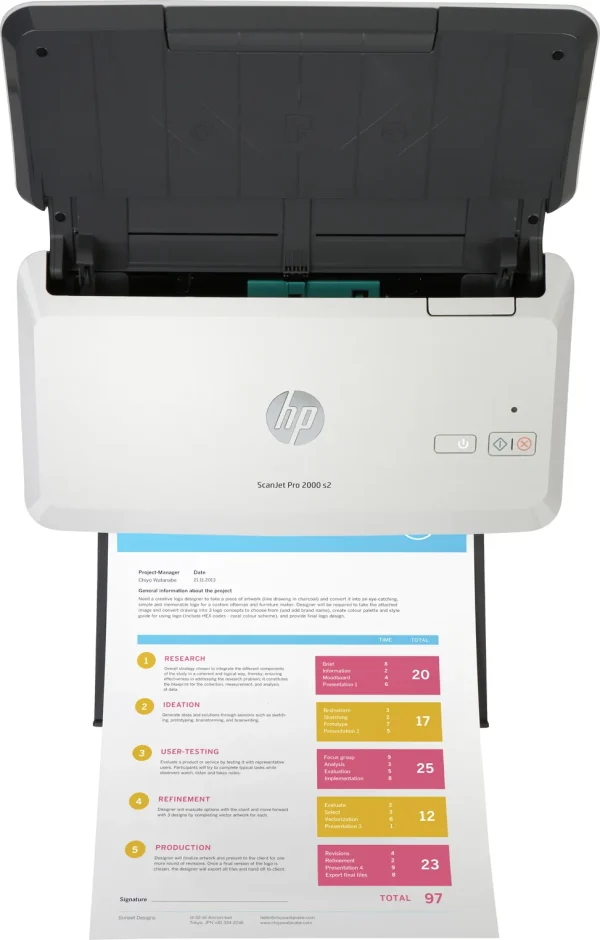 Scanner HP ScanJet Pro 2000 s2 (6FW06A)