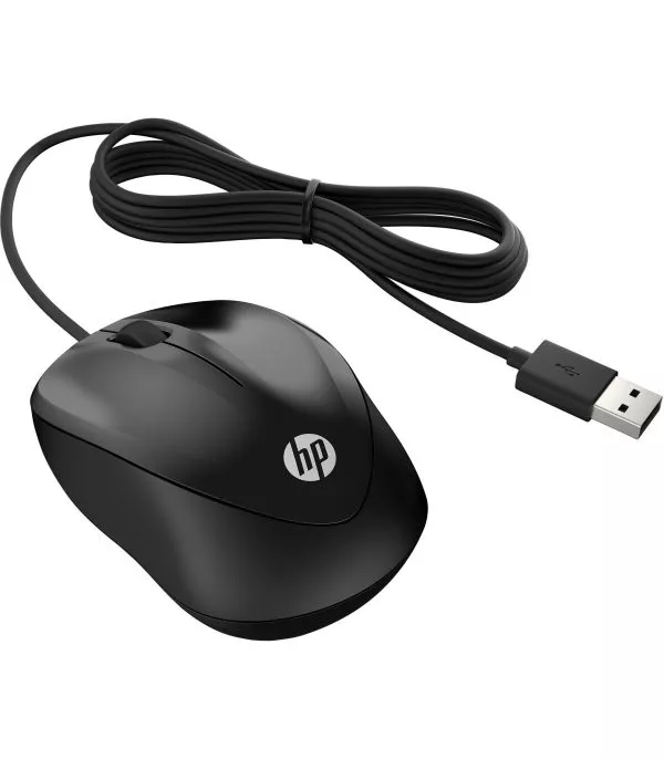 Souris Optique HP USB Filaire - Noir - 4QM14AA