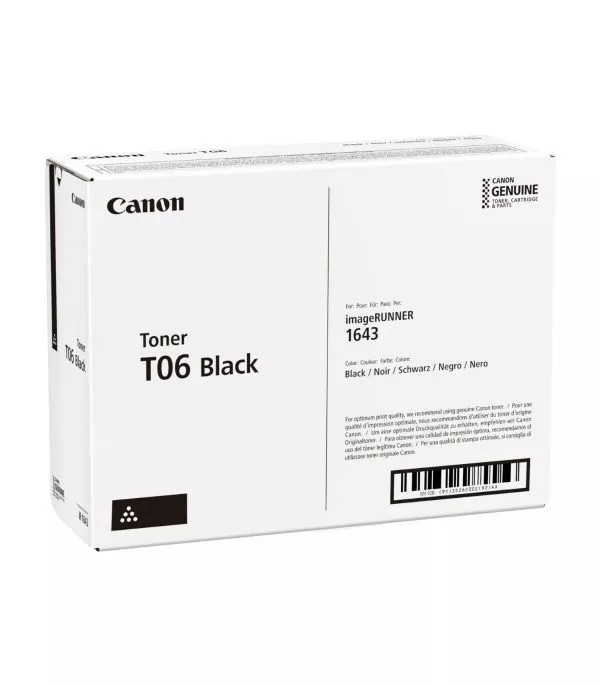 Toner Laser Original Canon T06 Black - 3526C002AA