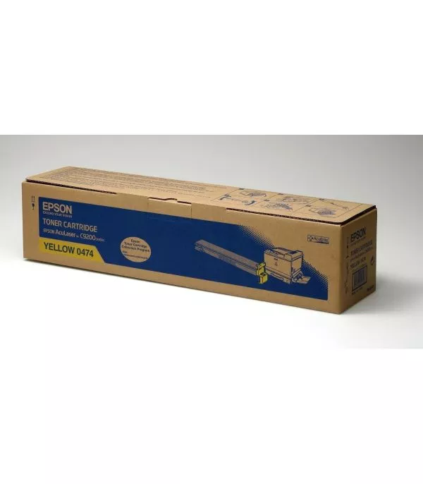 toner-laserjet-original-epson-0474-yellow-c13s050474 Toner EPSON Original Yellow 0474 - C13S050474