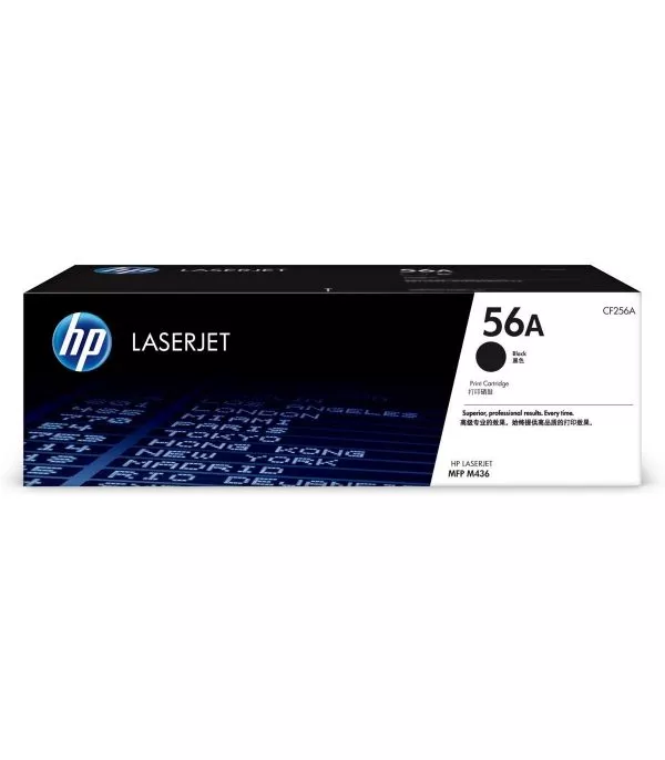 HP 56A Noir Toner Laser Original - CF256A