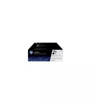 HP 78A Noir Pack 2 Toners Laser Originaux - CE278AF
