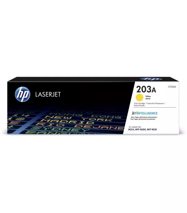 HP 203A jaune Toner Laser Original - CF542A