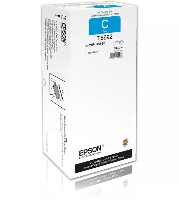 unite-dalimentation-en-encre-cyan-xxl-pour-epson-wfr8590-c13t869240-1 Unité d'alimentation en encre Cyan XXL pour Epson WF-R8590 (C13T869240)
