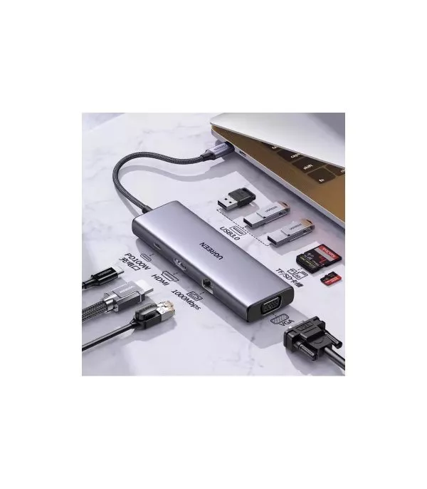 HUB USB-C Ugreen 9 en 1 (15600)