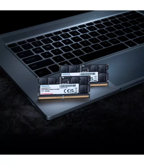 Barrette mémoire ADATA SO-DIMM 16GB DDR5-5600MHz - PC Portable (AD5S560016G-S)