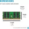 Barrette mémoire HP SO-DIMM 8GB DDR4 3200 MHz (286H8AA)