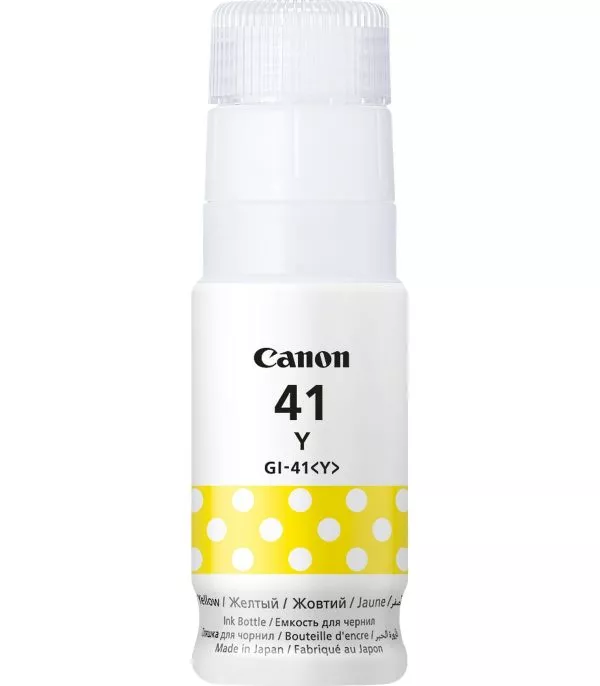 bouteille-d-encre-canon-gi-41y-jaune-d-origine-4545c001aa Canon GI-41Y Jaune Bouteille d'encre d'origine - 4545C001AA