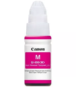 bouteille-d-encre-canon-gi-490-m-magenta-d-origine-0665c001ab Bouteille d'encre Canon GI-490 M Magenta d'origine - 0665C001AB