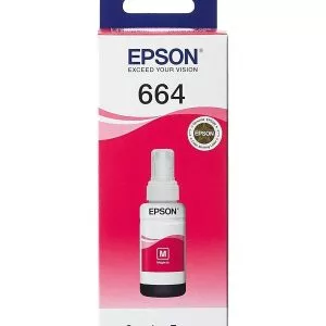Bouteille d’encre Epson T6643 Magenta - (C13T66434A)