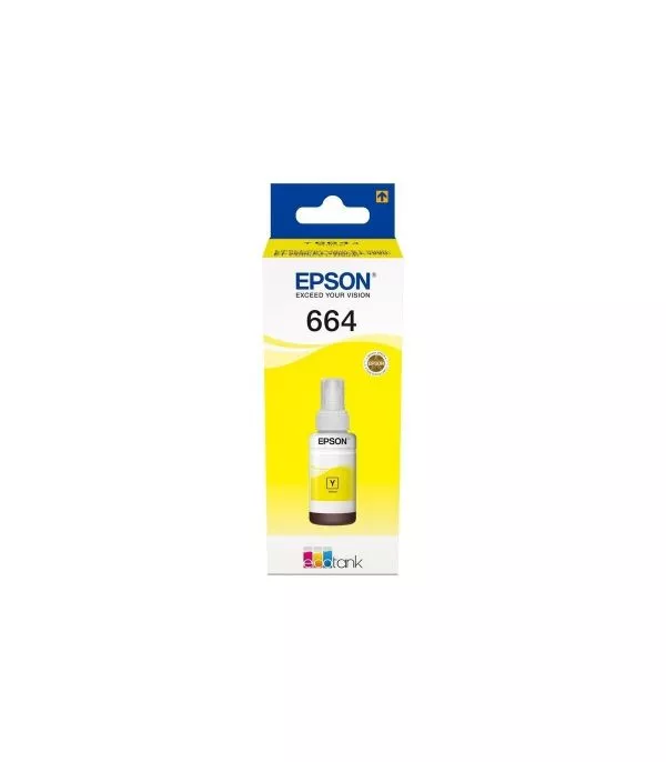 bouteille-dencre-epson-t6644-jaune-c13t66444a Bouteille d’encre Epson T6644 Jaune - C13T66444A