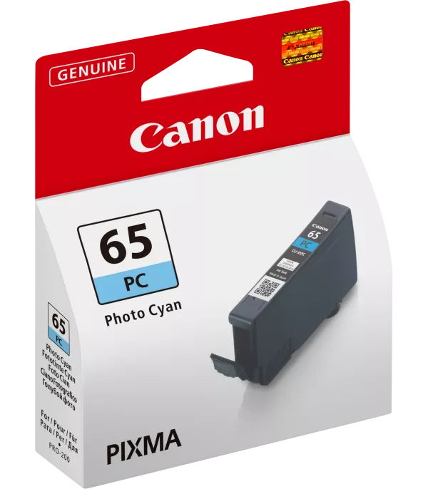 Canon CLI-65PC Cyan photo - Cartouche d'encre Canon d'origine (4220C001AA)