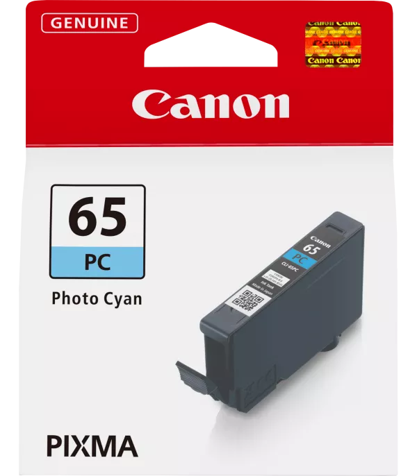 Canon CLI-65PC Cyan photo - Cartouche d'encre Canon d'origine (4220C001AA)