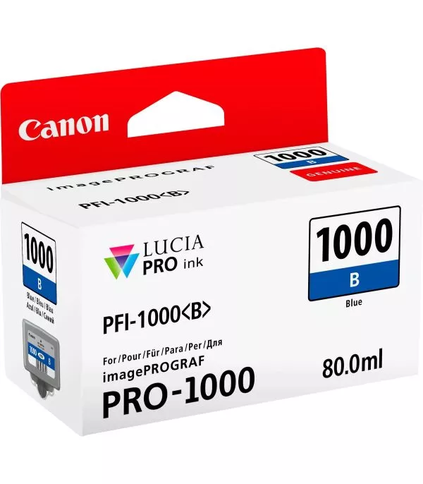 canon-pfi-1000b-bleu-cartouche-d-encre-canon-d-origine-0555c001aa-1 Canon PFI-1000B Bleu - Cartouche d'encre Canon d'origine (0555C001AA)