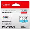 canon-pfi-1000pc-cyan-photo-cartouche-d-encre-canon-d-origine-0550c001aa Canon PFI-1000PC Cyan photo - Cartouche d'encre Canon d'origine (0550C001AA)