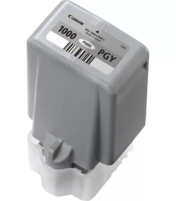 Canon PFI-1000PGY Gris Photo - Cartouche d'encre Canon d'origine (0553C001AA)